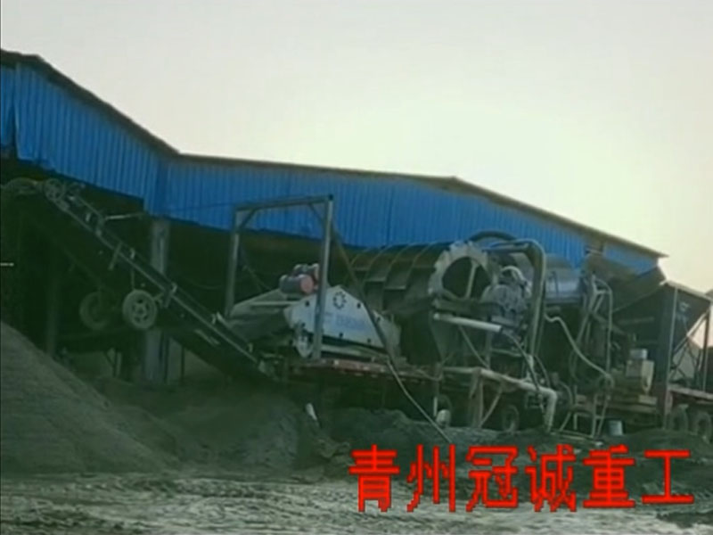 石粉洗沙機－洗石粉設(shè)備移動式還是固定式好？移動石粉洗砂機價格